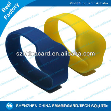 Waterproof Contactless Silicone Bracelet Tag 125KHz